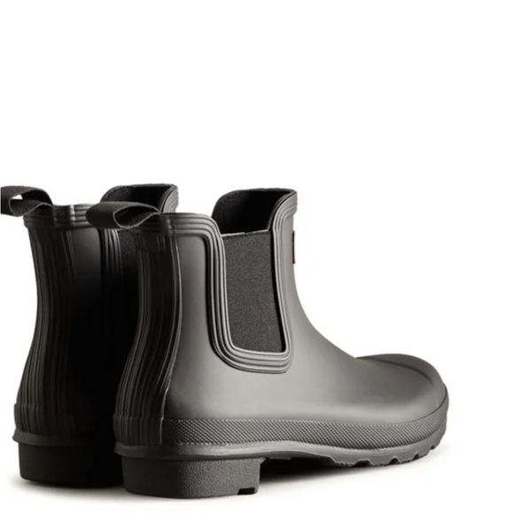 Hunter original Chelsea black boots size 7 brand new new in box $140 - Picture 2 of 6